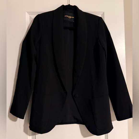 NWOT AMANDA UPRICHARD Black Blazer From Revolve - Medium - Picture 1 of 11